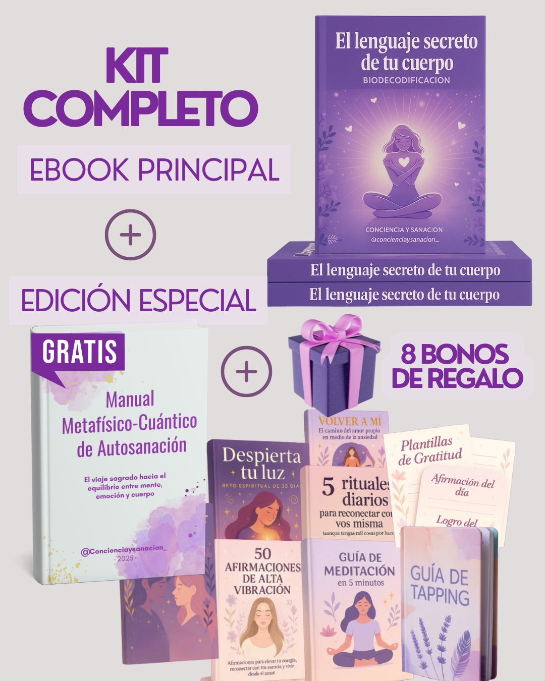 El Lenguaje Secreto de tu Cuerpo EBOOK + BONOS DE REGALO